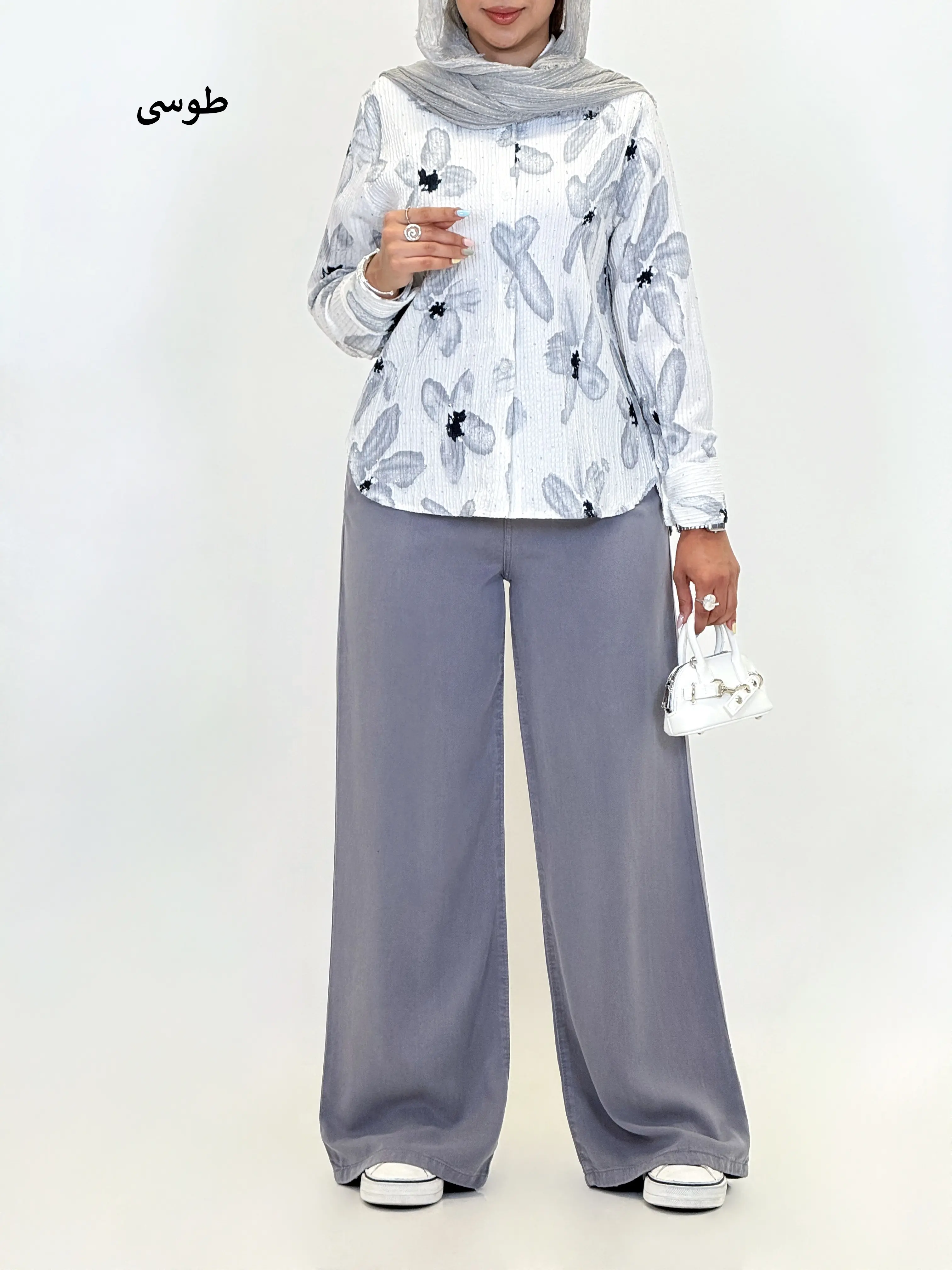 7099-شومیز گلسار